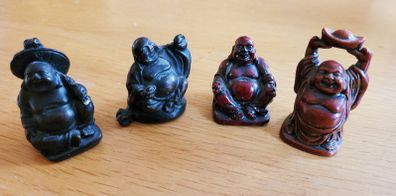 Miniature buddhas, angels, Zen ornaments
