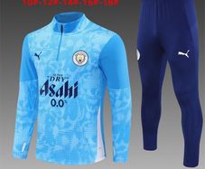 manchester city 1/4 zip tracksuit