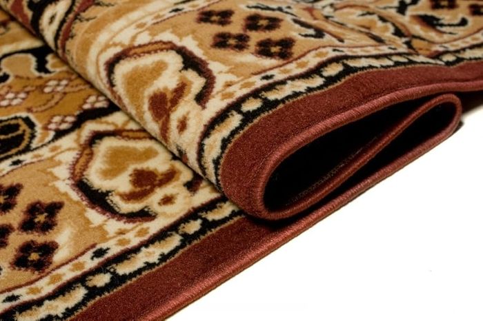 Living Room Rug Modern Vintage Oriental Pattern - Large Size Bedroom Rug with High Pile - Carpets Rugs for Living Room and Bedroom - Rug - Brown 200 x 300 cm