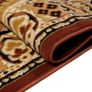 Living Room Rug Modern Vintage Oriental Pattern - Large Size Bedroom Rug with High Pile - Carpets Rugs for Living Room and Bedroom - Rug - Brown 200 x 300 cm Image 4