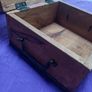 Old wooden Hand Made Box Image 6