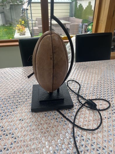 vintage rugby lamp