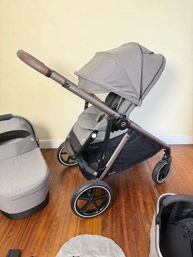 Cybex Gazelle S double pram twin buggy travel system