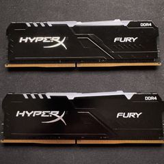 32gb Hyperx Fury Rgb 3200mhz Ddr4 Gaming Memory Kit - (16gbx2)
