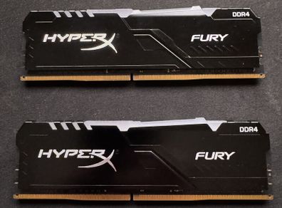32gb Hyperx Fury Rgb 3200mhz Ddr4 Gaming Memory Kit - (16gbx2)