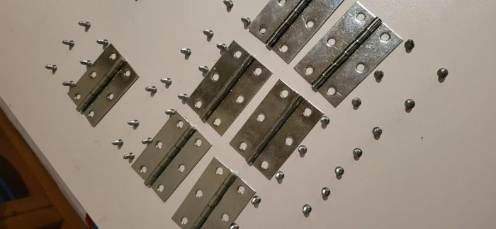 Hinges 7 pcs