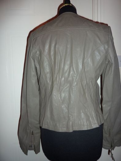 Bershka leather biker jacket size M