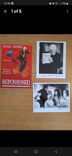 REPOSSESSED Press Kit Leslie Nielsen
