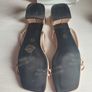 champagne colour sandals Image 3