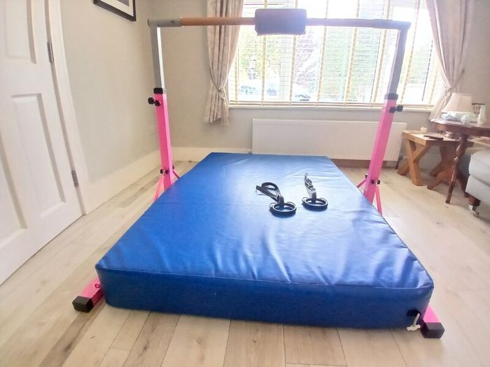 Gymnastics Bar and Mat