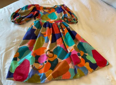 Girls stunning summer occasion party dress Next cut out detail Age 9 10