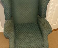 Queen  Anne Wingback Armchair