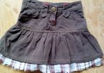 Cowboy Brown Skirt. Age 6-7