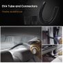 4-in-1 12V Multifunction Car Vacuum Cleaner Tire Air Pump Pressure Detection Gauge LED Light High Power Car Vacuum Cleaning Kit Image 8