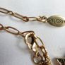 Vintage PILGRIM - FAVOURITES 3 Charm Necklace Brown & Gold BNWT Image 10