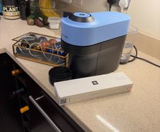 Nespresso Vertuo Pop (with descale kit, coffee pods)