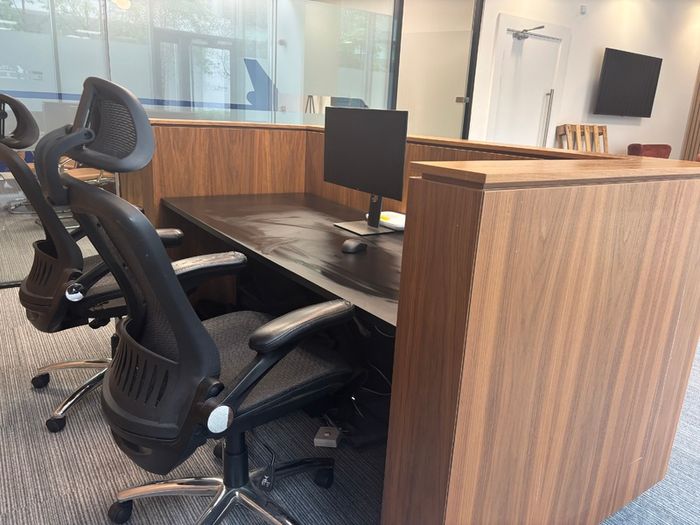 reception desk