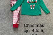 Christmas pyjamas, 4 to 5