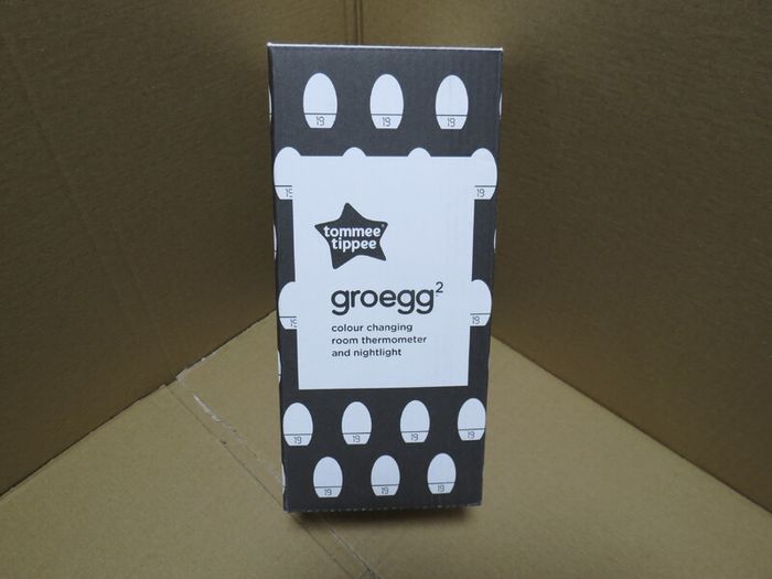 NEW >> Tommee Tippee GroEgg2 Toddler Nightlight LED Colour-Changing with Digital Room Temperature Display for Safer Sleep