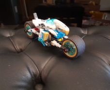 LEGO Ninjago Zane  Ice Motorcycle (from Set 71791 or similar) - Used, Built