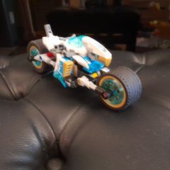 LEGO Ninjago Zane  Ice Motorcycle (from Set 71791 or similar) - Used, Built