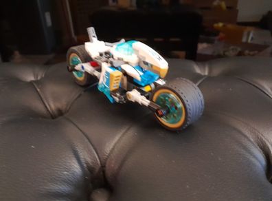 LEGO Ninjago Zane  Ice Motorcycle (from Set 71791 or similar) - Used, Built