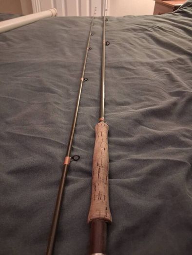 Vintage fishing rods and reels