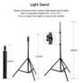 44140 Softbox Set Boom Arm 4 Head 540W 3 Backdrops Kit Image 8