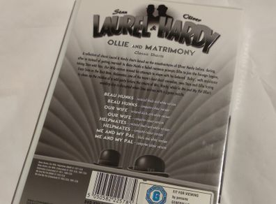 New Laurel and Hardy Classic Shorts Dvd