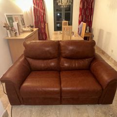 leather sofa