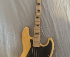 Harley Benton Natural Electric Bass Guitar