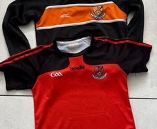 BSJ GAA jumper, shorts, jersey, 9/10y