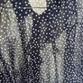 Zara Navy Polka Dot Blouse Image 3