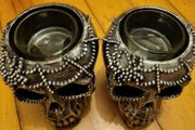 Skeleton tea light holders
