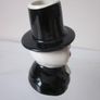 Vintage Kelsboro Ware Hand Painted  Miniture Toby Jug  Welsh Lady. Image 4