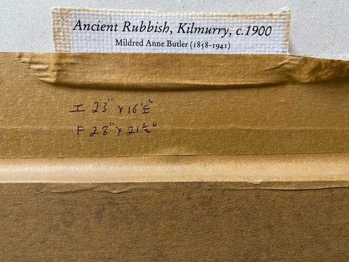 PRINT Mildred Anne Butler, Ancient rubbish, Kilmurry