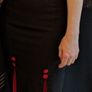 Vintage black and red cocktail dress Image 8