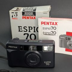 Pentax Espio 70 35mm Vintage Film Camera Boxed Tested Working