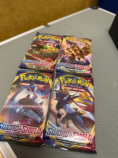 Pokemon Sword & Shield Booster Packs - Artset