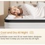 Single Mattress 3FT Memory Foam Spring Hybrid Mattress 18CM 7 Inch Memory Foam Pocket Sprung Mattress Edge Support & Motion Isolation Spring Hybrid Single Mattresses Image 3