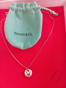 Silver Tiffany And Co  Elsa Peretti  Necklace