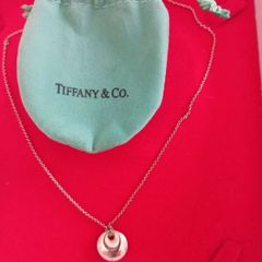 Silver Tiffany And Co  Elsa Peretti  Necklace