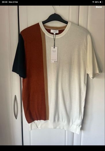 jumper bnwt next short sleeve jumper size large