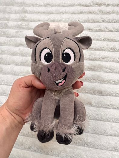 Disney Frozen Baby Sven Grey Reindeer Plush approx. 18 cm. loose horns