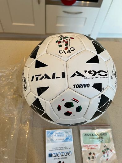 Coca Cola Italia 90 World Cup Football Extremely Rare