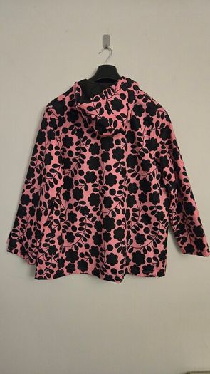 Regatta x Orla Kiely Pink Floral Waterproof Swing Jacket UK 14 New