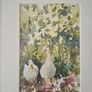 Original Watercolour ducks Painting Image 6