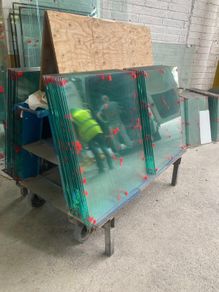 Glass panels