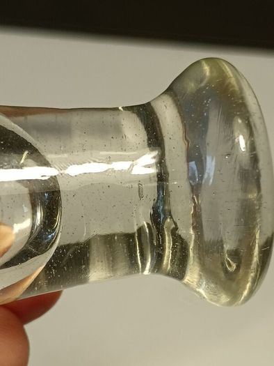 Rare Georgian etched toasting glass