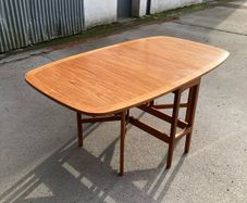Nathan 1970s Teak Gateleg Table - Warehouse and Showroom Open Saturday 31st October 12 till 4pm